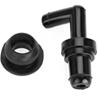 Válvula PCV- válvula de ventilación del cárter CV- kit de válvula PCV negra de 90 ° apto para Acura- 17130PK1003 17130…
